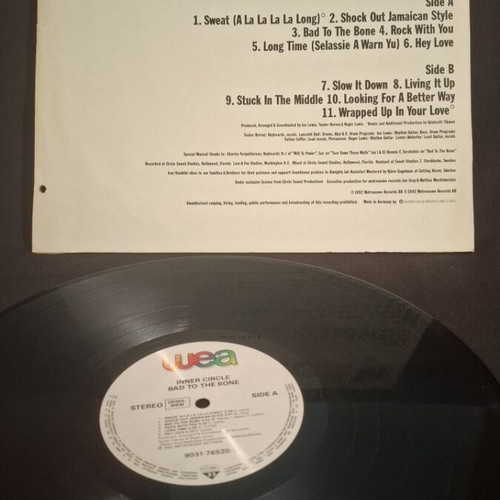 Inner Circle Bad to the Bone vinyl record like new
