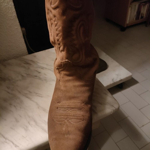Sendra suede boots size 46 used, brown