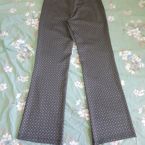Maki Philosophy pants-leggings size L like new black purple