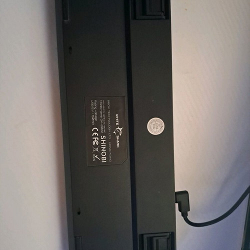 White Shark Shinobi 60% gaming keyboard used