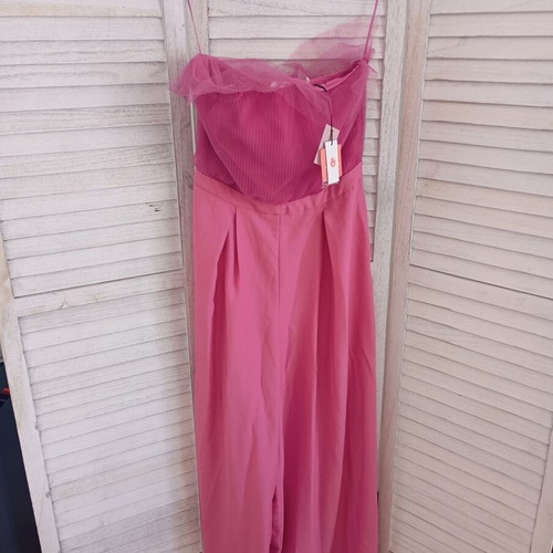 Naf Naf Paris jumpsuit new, size 40, pink
