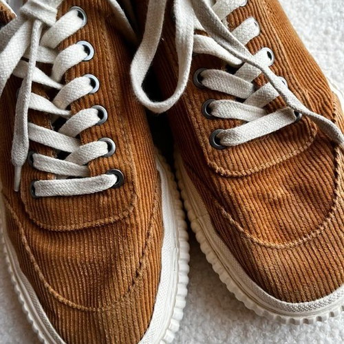 Zara brown corduroy sneakers, size 36