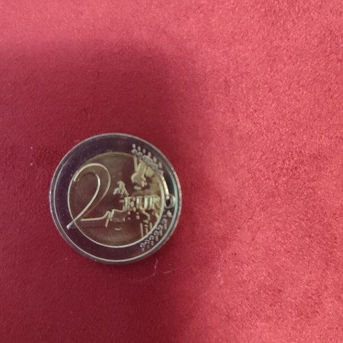 2 Euro Slovenia coin 2022 with France Prešeren profile