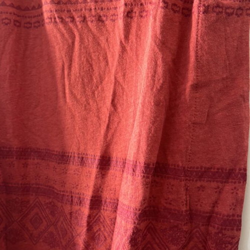 Pull & Bear top no S, new, open sides, brick red