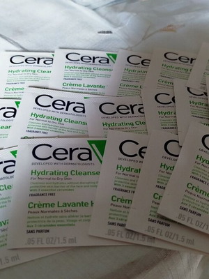 Cerave wash new, pack of 21 pieces