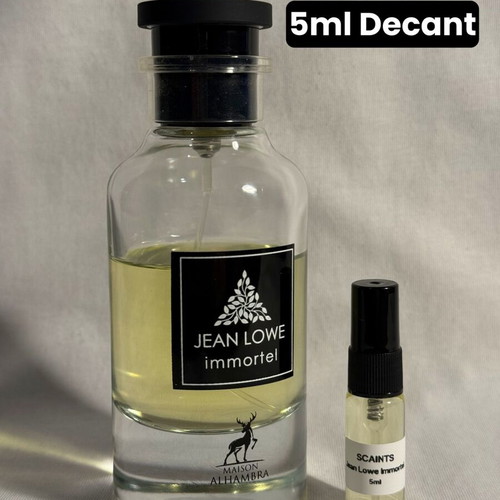 Maison Alhambra Jean Lowe Immortel Eau de Parfum 5ml decant like new