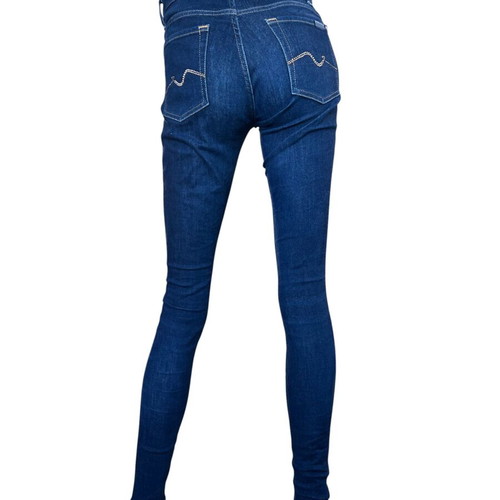 7 For All Mankind HW Skinny Slim Evolution Voyage jeans like new, size 27