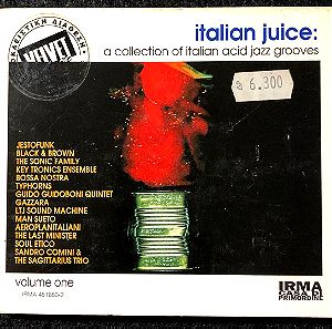 CD - Italian Juice: A Collection Of Italian Acid Jazz Grooves (Volume One)