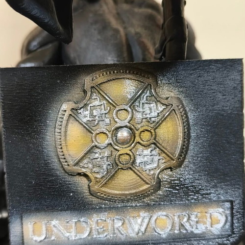 3D Printed Selene Underworld Figure used, hand painted statue