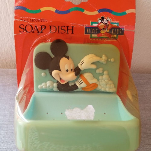Disney Mickey Mouse Vintage Soap Dish 90s, sealed