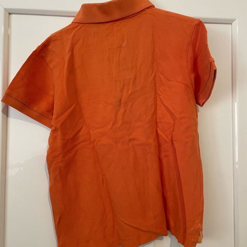 Sprider Boys vintage polo shirt used, orange, size 122 cm