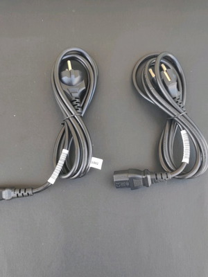 HP power supply cables new, pack of 2