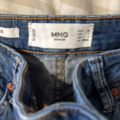 Mango jeans size 38 like new, blue