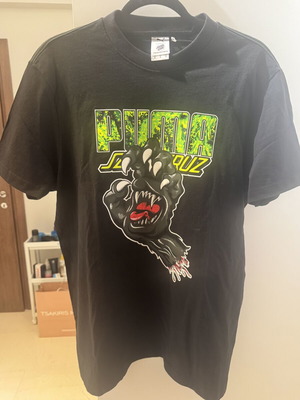 Puma X Santa Cruz T-shirt, size M, black