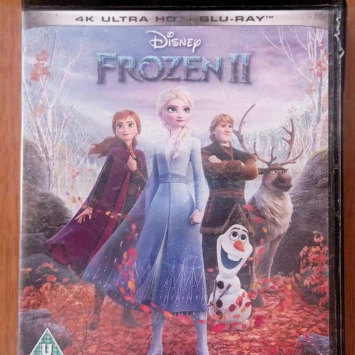 Frozen 2 4K Blu-Ray movie like new