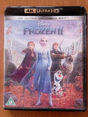 Frozen 2 4K Blu-Ray movie like new