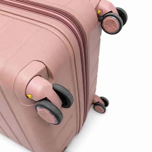 Large suitcase used 32kg pink