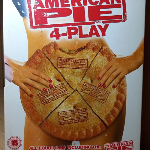 American Pie 4-Play DVD set like new with English subs