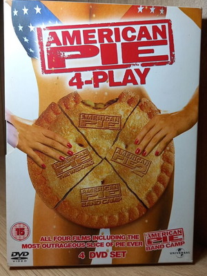 American Pie 4-Play DVD set like new with English subs