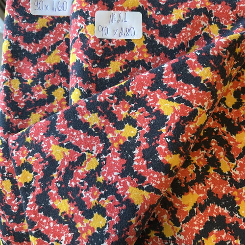Lot of 5 fabrics for sewing projects