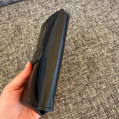 Handmade leather tobacco pouch