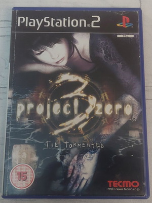 Project Zero 3 The Tormented PS2 cover only used