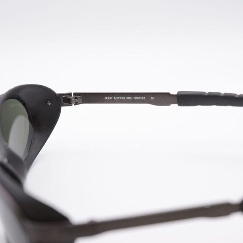 Jeep Action 006 sunglasses new, black and gray flexible frame