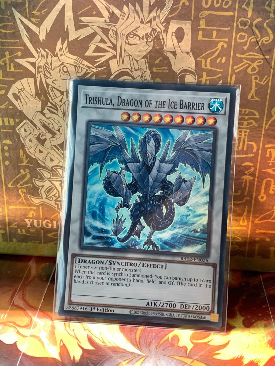 trishula yugioh card Terror of - GFTP-EN127 Ultra Rare 2700 / 2000 Description Fusion Trishula - One hit