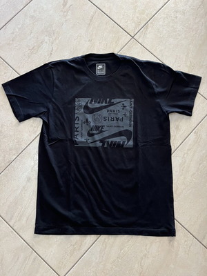 Nike x Paris Saint-Germain PSG T-shirt black, size L