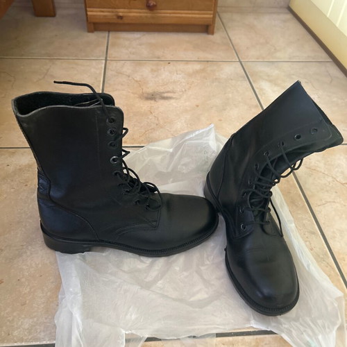 Military Air Force Boots size 41 new, genuine leather, anti-slip sole