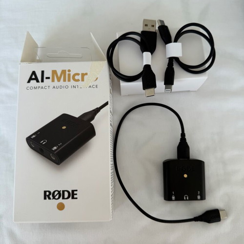 Rode AI-Micro audio interface like new