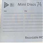  Samsung minidisc 74 digital audio sound ( 1 τεμάχιο σφραγισμένο )