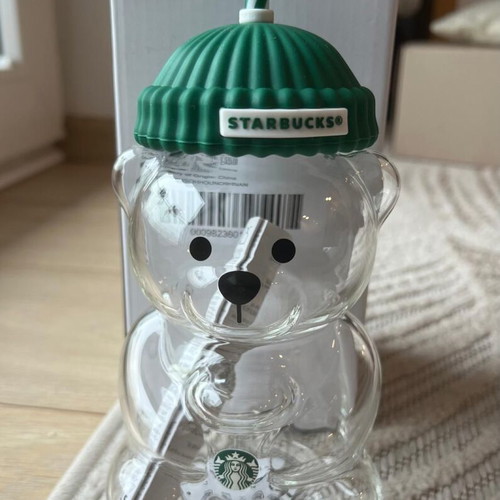 Starbucks Mug TBLR Glass Bearista 20 oz new with packaging