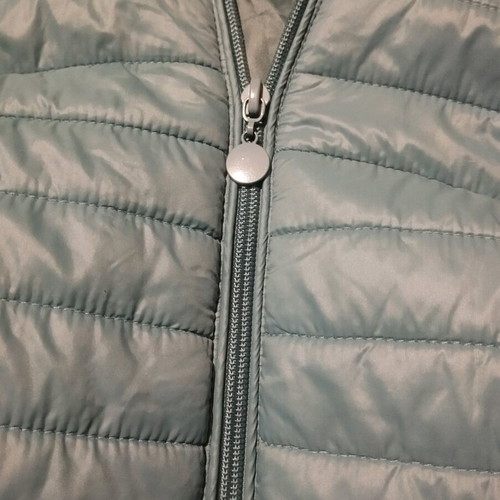 Women's sleeveless jacket used, wine color, size S-M