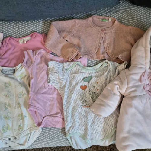 Clothes for girls 1-3 months used