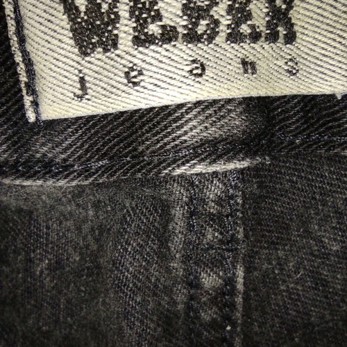 Vintage Weber Jeans Model 709 refurbished, black and gray