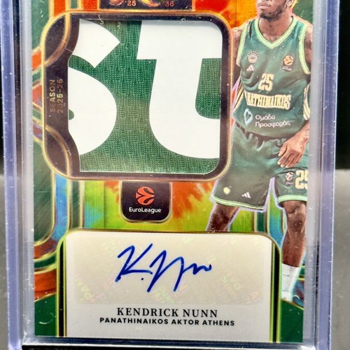 Kendrick Nunn Patch Auto Prime Selections 2025-26 καινούργιο