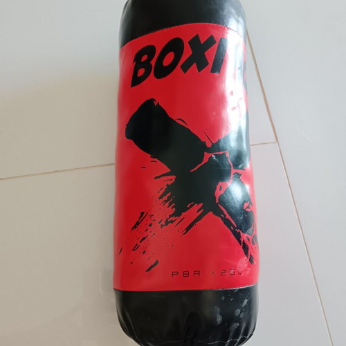 Boxing bag inflatable large and small non-inflatable bag like new