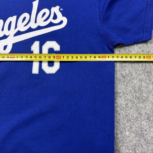 MLB Los Angeles Dodgers Andre Ethier 16 Blue Baseball Tee used, size M