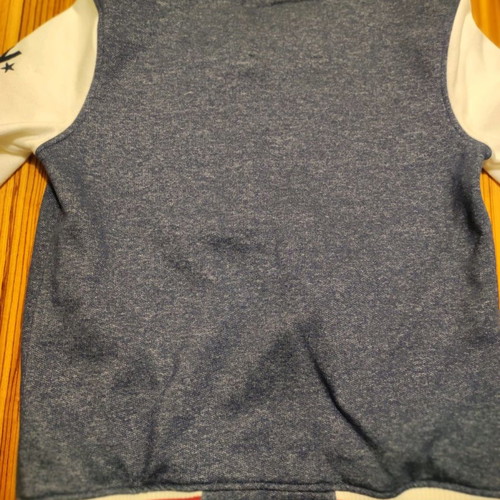 Bershka college jacket like new, size M, blue