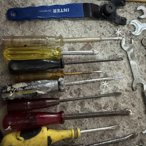 Various old tools, set of 26 pieces