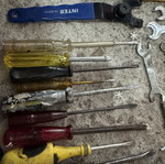 Various old tools, set of 26 pieces