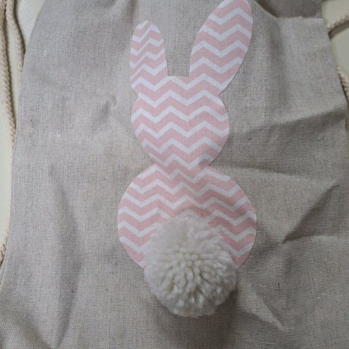 Linen bag new for girls with bunny
