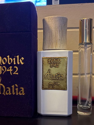 Malia by Nobile 1942 Eau de Parfum tester sample, like new, 5 or 10 ml