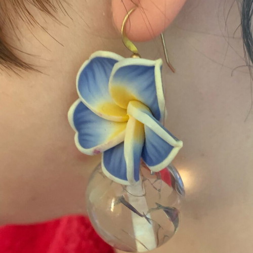 Handmade earrings.