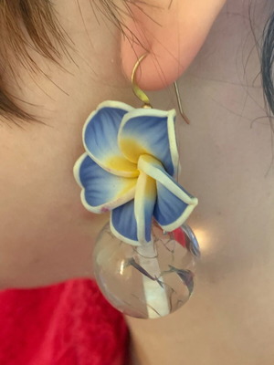 Handmade earrings.