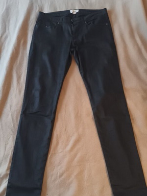 Vintage Diesel metallic pants size S like new, black