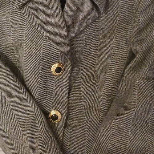 Versace wool jacket used, missing buttons