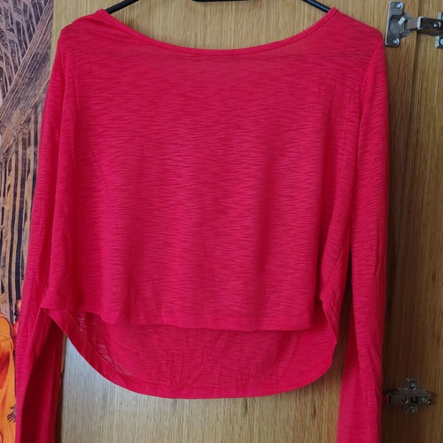 Terranova blouses, pack of 2, red and blue