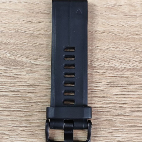 Garmin Quickfit 20 black silicone replacement strap used